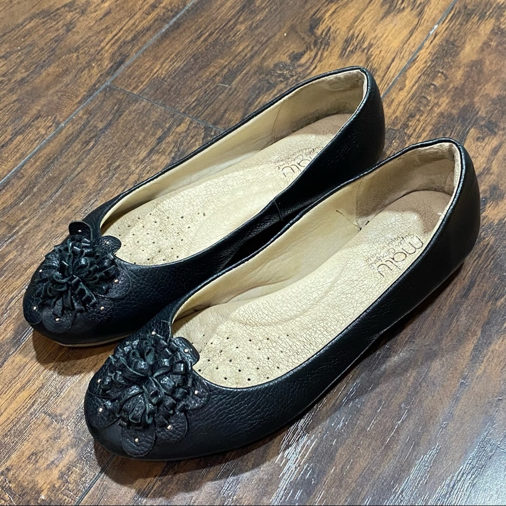 Made in Brazil Malu leather flats size 7